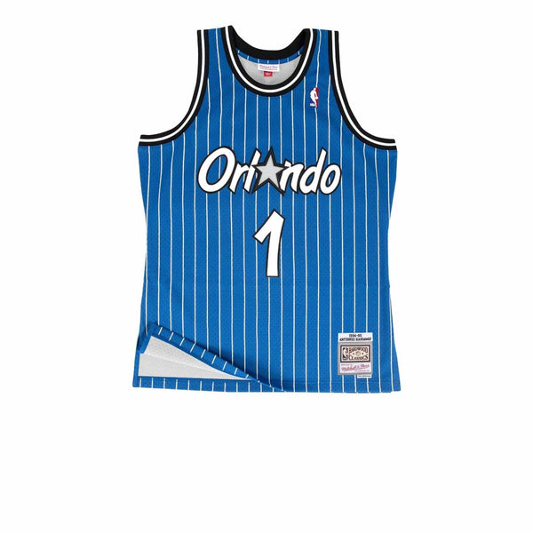 MITCHELL & NESS NBA HARDWOOD CLASSIC SWINGMAN ORLANDO MAGIC ANFERNEE HARDAWAY ROAD 1994-95 JERSEY ROYAL