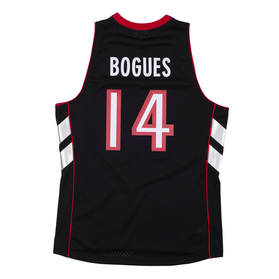 MITCHELL & NESS NBA HARDWOOD CLASSIC SWINGMAN TORONTO RAPTORS MUGGSY BOGUES 1999-00 JERSEY PURPLE