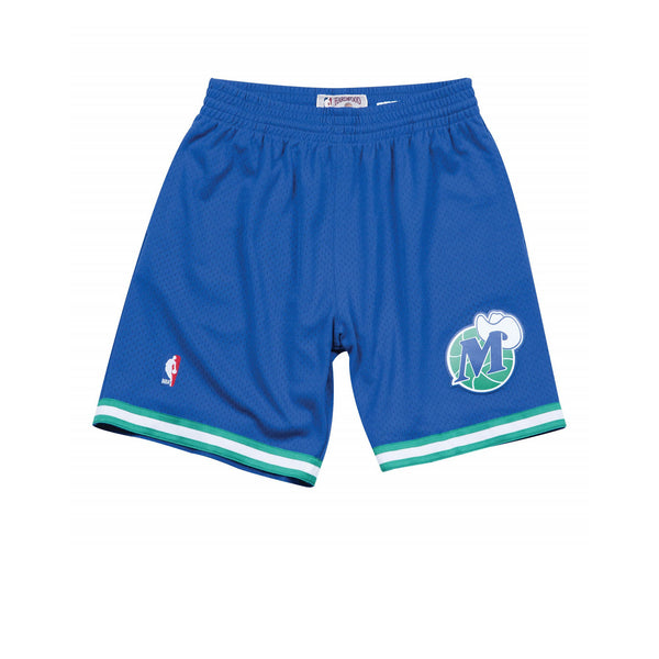 MITCHELL & NESS NBA HARDWOOD CLASSIC SWINGMAN DALLAS MAVERICKS 1998-99 ROAD SHORTS ROYAL