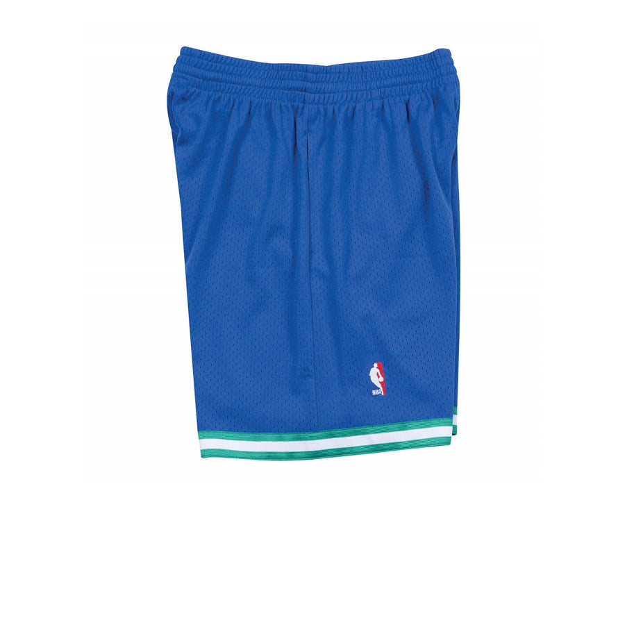 MITCHELL & NESS NBA HARDWOOD CLASSIC SWINGMAN DALLAS MAVERICKS 1998-99 ROAD SHORTS ROYAL